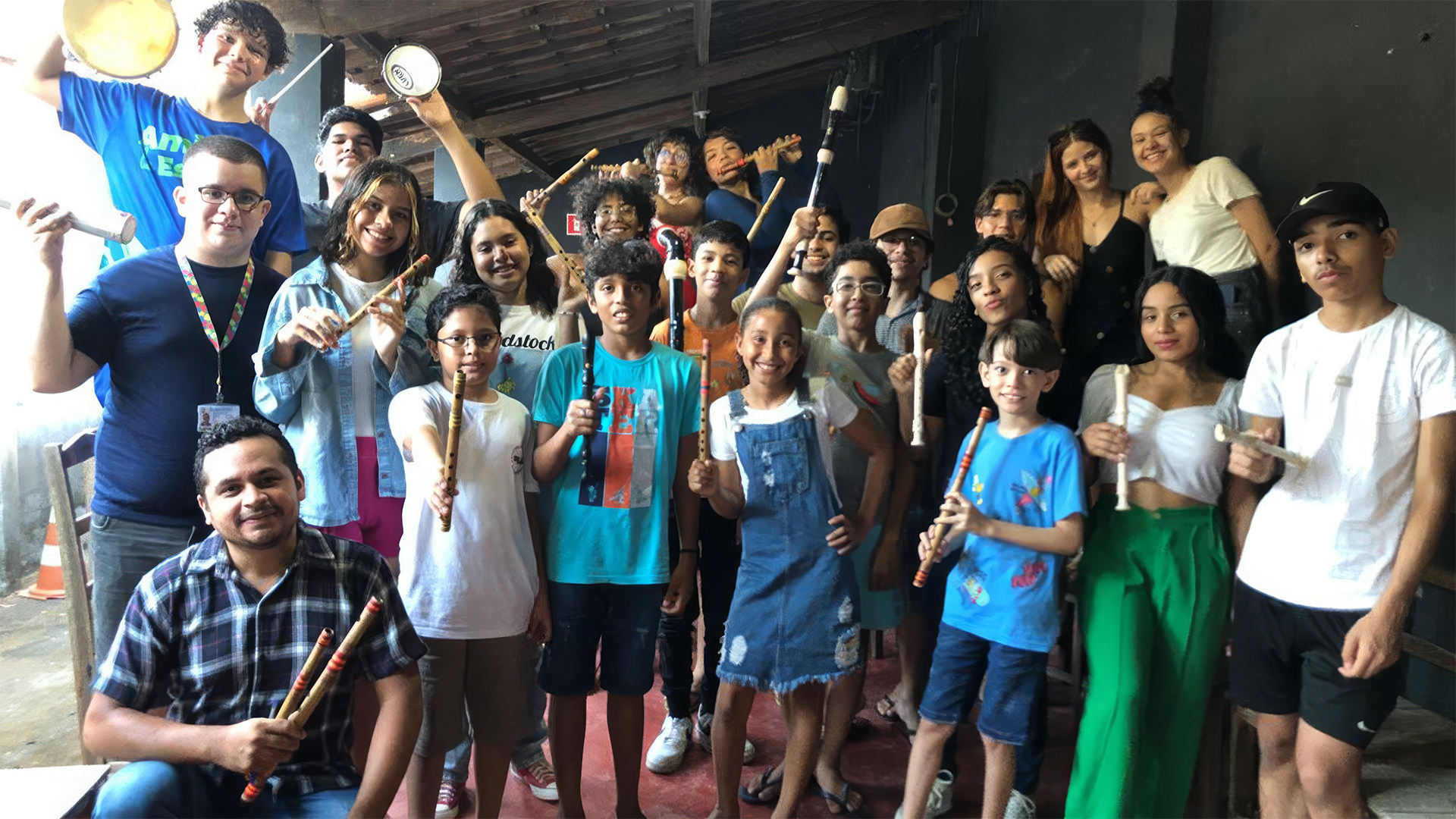 image of a magical night show at an amusement park